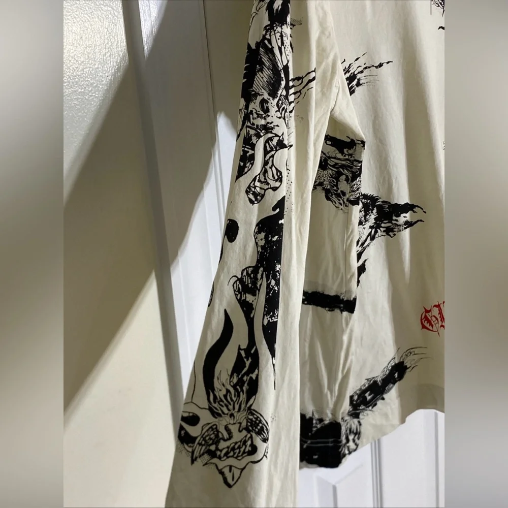 Givenchy MEN’S GOTHIC OVERSIZED HOODIE Size SMALL VGC Made in Portugal - Picture 8 of 16